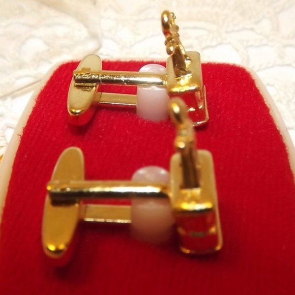 Unique Vintage Art Deco XX 3D Cufflinks - Picture 3 of 5